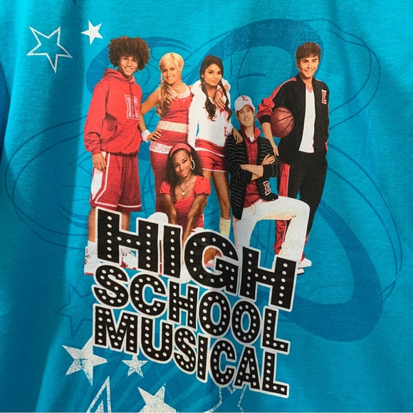 Disney High School Musical 2 Youth T-Shirt - Blue - Picture 3 of 4